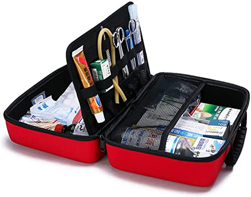 Botiquín Kit de Primeros Auxilios portátil Profesional, Tela Oxford Impermeable de Gran Capacidad Kit de Emergencia Bolsa de Medicina para el hogar, Lugar de Trabajo, automóvil, Viajes