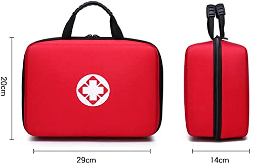 Botiquín Kit de Primeros Auxilios portátil Profesional, Tela Oxford Impermeable de Gran Capacidad Kit de Emergencia Bolsa de Medicina para el hogar, Lugar de Trabajo, automóvil, Viajes