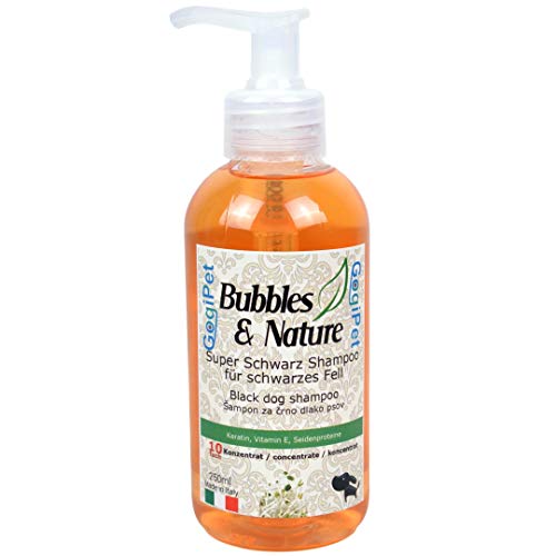 Bubbles & Nature Super Black Champú para perros negros