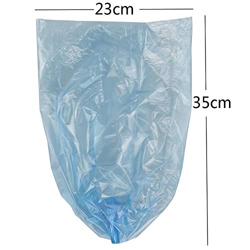 Cadine 40 Rollos Bolsas Excrementos Perros Con Dispensadores, Bolsas De Basura PequeñAs, Azul Bolsas De Caca