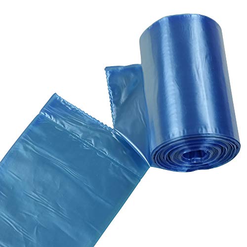 Cadine 40 Rollos Bolsas Excrementos Perros Con Dispensadores, Bolsas De Basura PequeñAs, Azul Bolsas De Caca