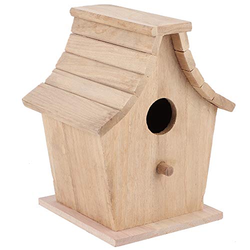 Caja de cría de pájaros Duradera, casita para pájaros de Textura Suave, Loros a Prueba de Humedad, Periquito para fácil observación Varios pájaros pequeños Regalo de Aves o