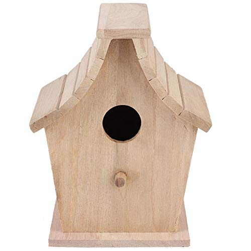 Caja de cría de pájaros Duradera, casita para pájaros de Textura Suave, Loros a Prueba de Humedad, Periquito para fácil observación Varios pájaros pequeños Regalo de Aves o