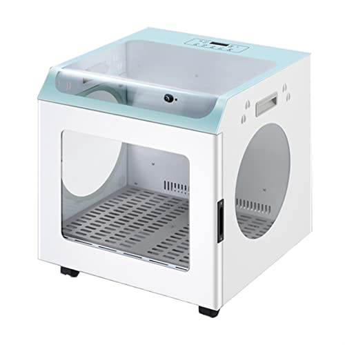 Caja de Secado for Mascotas Hogar Gato y Perro Cabello automático Secador de Pelo Tamaño Baño Secreado artefacto Mudo (Color : C)