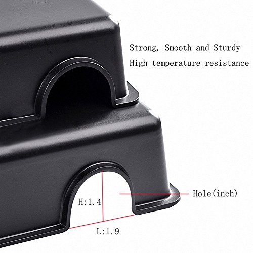 Caja para escondite de reptiles, escondite de animales pequeños, esconderse con textura ayuda a pelar, para serpientes, lagartos, leopardo gecko (S & M)