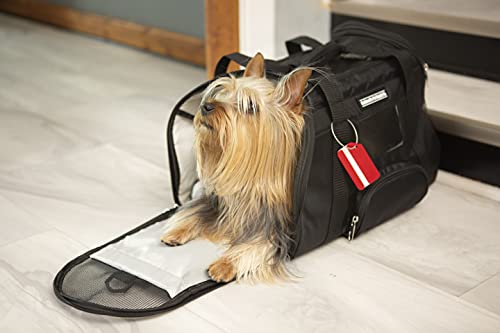 Caldwell's Pet Supply Co. Aprobado por la aerolínea Viaje/Transporte Pet Carrier / 2 Suave Lana de ratón/Lavable / 2018 de Nuevo diseño/Correas de la Maleta/Perrera Cabina