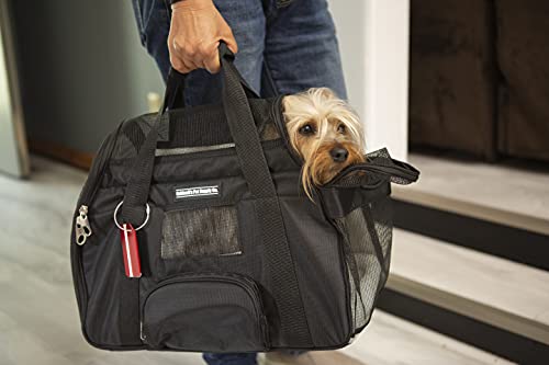 Caldwell's Pet Supply Co. Aprobado por la aerolínea Viaje/Transporte Pet Carrier / 2 Suave Lana de ratón/Lavable / 2018 de Nuevo diseño/Correas de la Maleta/Perrera Cabina