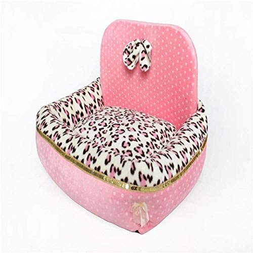 CAMA DE PET PET DOG Moldetral,High Back Kennel Cuerda de gato caliente,Cómoda cama de mascotas redonda,sofá de cojín suave,for gatos y perros pequeños Invierno Cama cálida gruesa cómoda (Color:Xlue,Ta