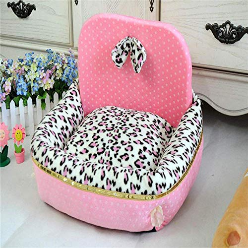 CAMA DE PET PET DOG Moldetral,High Back Kennel Cuerda de gato caliente,Cómoda cama de mascotas redonda,sofá de cojín suave,for gatos y perros pequeños Invierno Cama cálida gruesa cómoda (Color:Xlue,Ta