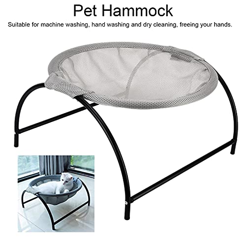 Cama para Gatos, Casa Colgante para Gatos, Tela de Malla, Portátil, Suave, Independiente, para Gatos, Cama para Gatos, Suministros para Mascotas para Scottish Fold American Bobtail, Poodle(gris)