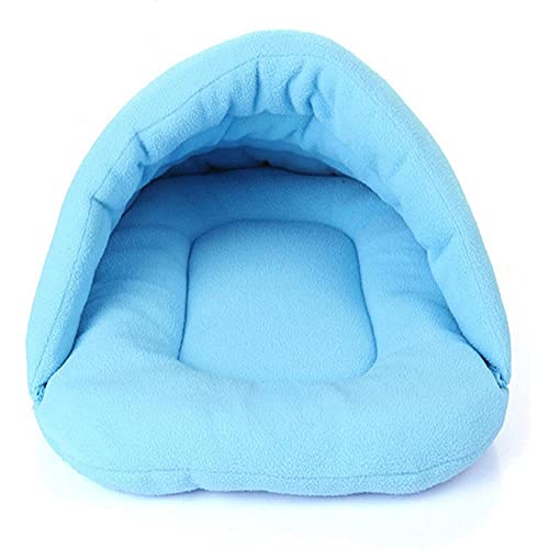 Cama para Gatos Casa de Perrera Colchoneta para Dormir Perros Cordero Cordero Cojín para Mascotas C Cojín para Perros Zapatilla Casa para Perrera Almohadilla para Dormir-Naranja, XS, Francia