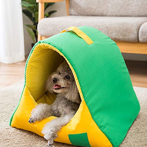 Cama para Mascotas La basura de la perrera del gato cuatro estaciones Universal House jerarquía de la jerarquía del animal doméstico del oso de peluche del gato pequeño perro camada fuentes del perro