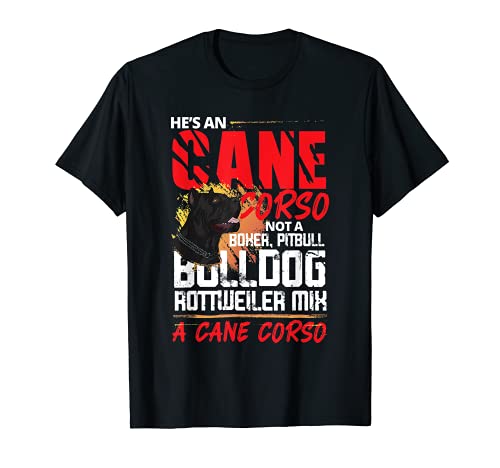 Cane Corso para un propietario de Cane Corso Criador de Cane Camiseta