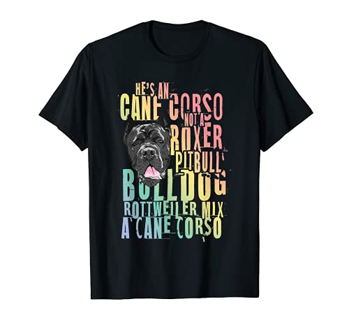 Cane Corso para un propietario de Cane Corso Criador de Cane Camiseta