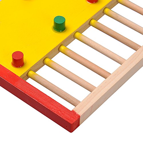 Carcasa de madera juego juguete de hámster de escalada escalera para mascotas pequeños animales enano Hamster, Rata Chinchillas Guinea Pig ardilla