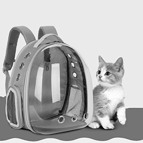 Carretilla para Mascotas, Mochila para Gatos Estuche para Transporte Mochila para Mascotas Estuche para Transporte Fácil de almacenar Bolsa para jaulas para Gatos y Perros de Viaje Mochila (Color: E)