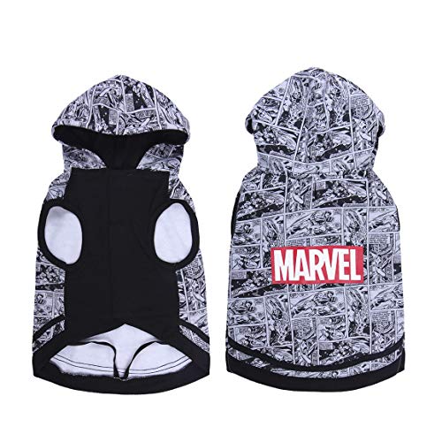 CERDÁ LIFE'S LITTLE MOMENTS Cerdá - Forfanpets, Ropa Perro Héroes Marvel - Licencia Oficial Marvel, Grau