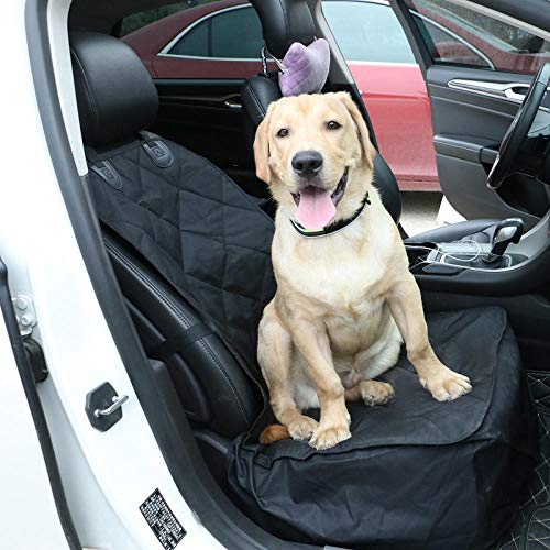 CHOUE Funda Asiento para Perro Negro Productos Perros para Automóviles, Camiones y SUV