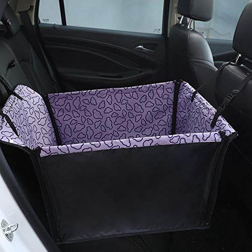 CHOUE Perros Juguetes Patrón de Nube Púrpura Peugeot 3008 Funda Perros para Fundas de Asiento para Perros