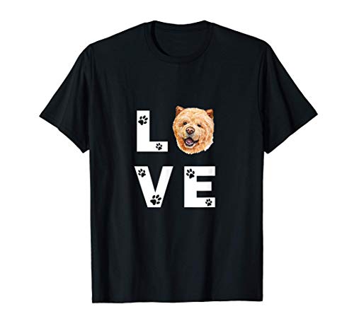 CHOW CHOW Perro Love Regalo Camiseta