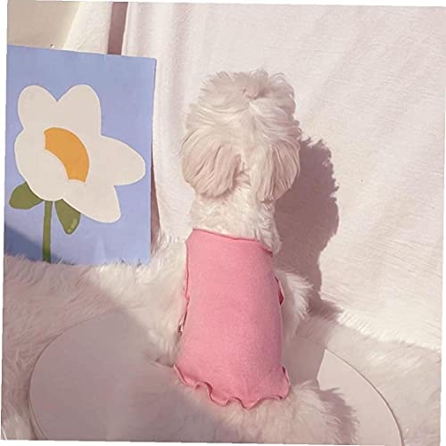 CJCSM Chaleco para Perro, Disfraz de Mascota para Perro, Camiseta para Perro de Verano, Transpirable y refrescante, Ropa Suave sin Mangas para Mascotas