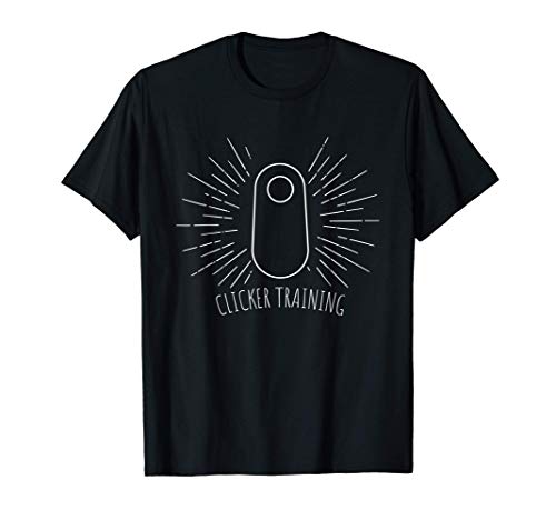 Clicker Training Inspirado Perro Clicker Relacionado con el Camiseta