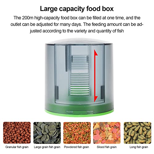 Comida automática para acuario, alimentador automático para peces, temporizador para acuario, tanque de peces, tortuga, con pantalla LCD, alimentación automática para fines de semana o días festivos