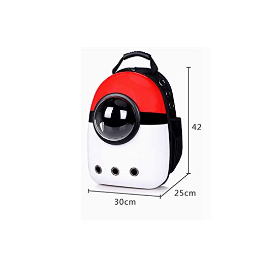 Compañías De Transporte Gato Burbuja Mochila para Mascotas Perro Bolsa Pequeña Cápsula Espacial Mochila Impermeable Y Transpirable Ligero Senderismo PVC Transparente Portable,B