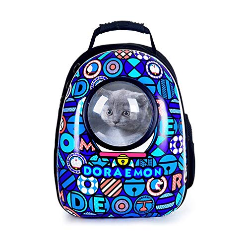 Compañías De Transporte Gato Burbuja Mochila para Mascotas Perro Bolsa Pequeña Cápsula Espacial Mochila Impermeable Y Transpirable Ligero Senderismo PVC Transparente Portable,B