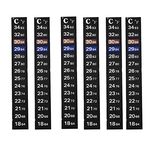 CULASIGN Termómetro Acuario Digital, Fish Tank Acuario Digital Termómetro Etiqueta Detemperatura Adhesivo Palillo De La Etiqueta,para Producción Cerveza Vino Acuario