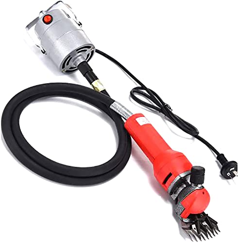 CUUMM Juego de esquilador ovejas 1000 W, esquilador de ovejas eléctrico, esquilador Aseo para Animales Granja, máquina esquila de ovejas, cortadora de ovejas, separación Motor, con Eje Flexible