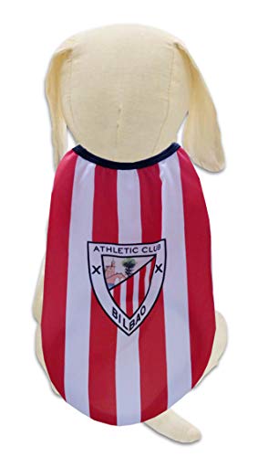 CYP BRANDS-SH-01XS-AC Camiseta para Perro-Talla XS-Athletic Club, color rojo/blanco, (1)