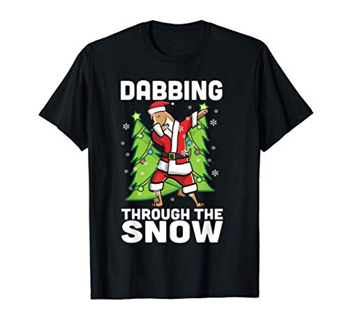 Dabbing Galgo Italiano Navidad Perro Camiseta