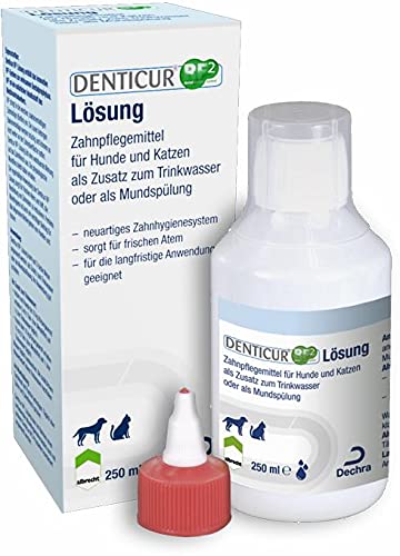 Dechra - Denticur RF2 Solución para Perros/Gatos, 1 Unidad (0,34 Kilos)