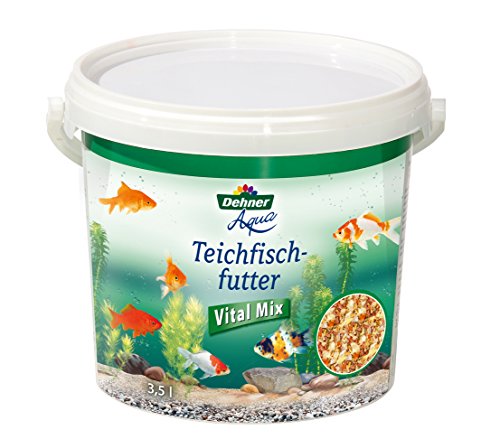 Dehner Aqua Vital Mix - Comida para Peces de Estanque (3,5 L)