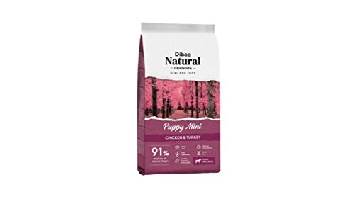 DIBAQ NATURAL MOMENTS Puppy Mini. Alimento Completo para Cachorros de Raza pequeña. 3 Kg.