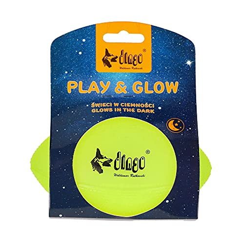 Dingo Balls Play & Glow 16970 - Juego de pelotas fluorescentes (vinilo, 8 x 14 cm), diseño de perro