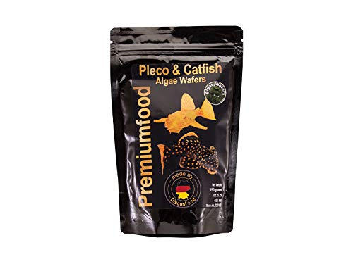 Discusfood Comida para Peces de Fondo - Pleco & Catfish Algae 150g