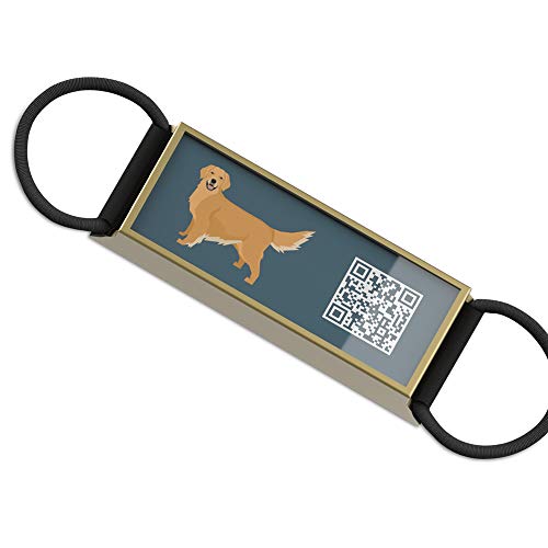 DISONTAG Placas para Perros,Placa para Perros Personalizadas,Placas para Mascotas,Placa De Identificacion Perros,18 Patrones Realistas, Pantalla De Información única | Modificable