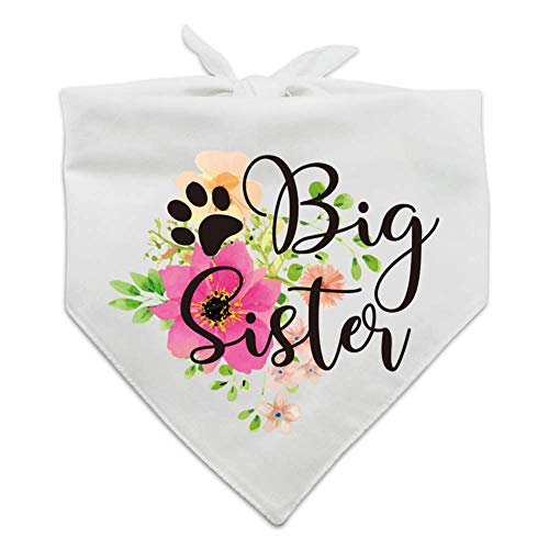 easycozy - Pañuelo para perro con motivo de embarazo, diseño de género, accesorio para decoración de bufandas para mascotas, bufandas para mascotas