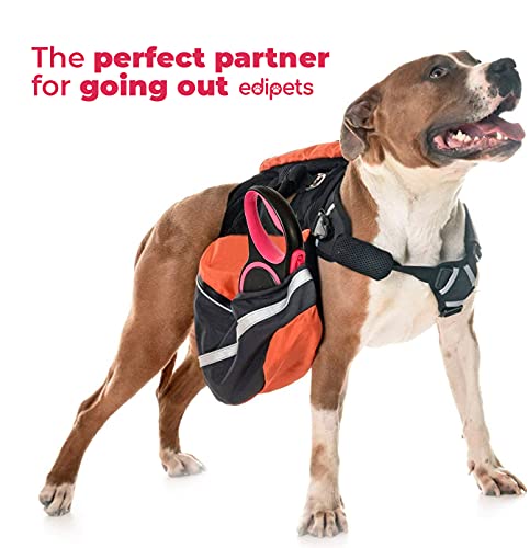 Edipets, Correa Perro Extensible, Retráctil, 3, 5 y 8 Metros, Cinta Flexible para Adiestramiento y Paseo (Rosa, 5 Metros <50Kg)