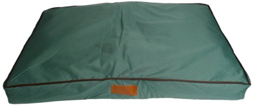 Ellie-Bo Cama para Perros, Apta para jaulas, Impermeable, Color Verde