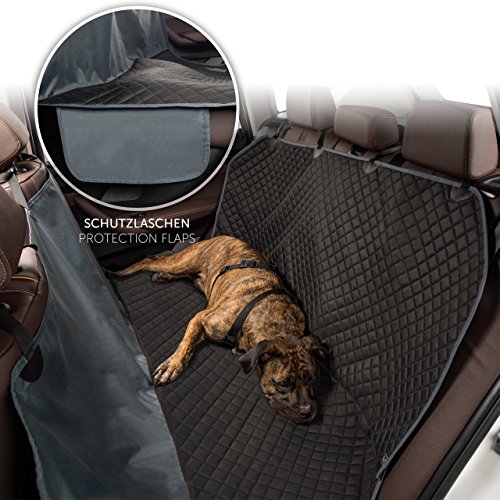 EVERANIMALS Protector De Asiento De Coche para Perro | Viajar con Perro Es Mejor con Esta Funda Universal para Asiento O Maletero | Impermeable Y Fácil De Limpiar | Incluye Bolsa De Transporte