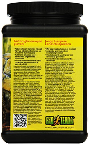 EXO TERRA Alimento para Tortuga Juvenil Europea - 540 gr