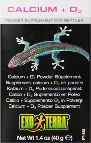 Exo Terra Calcio para reptiles y D3 40g