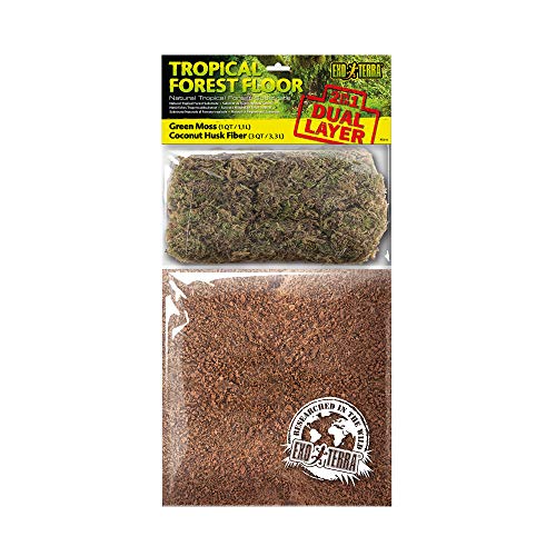 EXO TERRA Sustrato de Doble Capa Tropical Forest Floor - 4,4 L