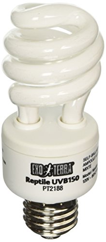 Exoterra PT2188 Bombilla Bajo Consumo UVB 150 Compacto Repti, 13 W (10.0)