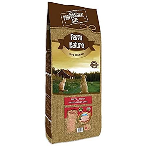 Farm Nature Pavo y Pollo con Arroz Junior 18 Kg 18000 g