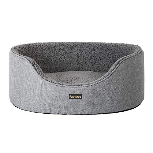 FEANDREA Cama para Perro, Cojín Reversible, Lavable, 92 x 72 x 28 cm PGW33GG