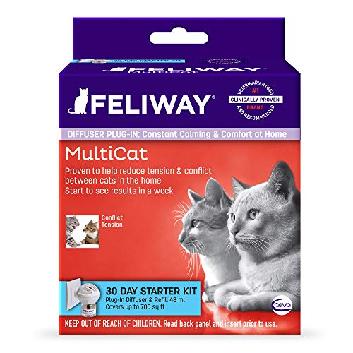 FELIWAY CEVA Animal Health MultiCat Kit de Inicio para Gatos (48 ml difusor y Vial)